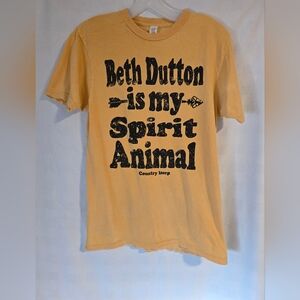 Yellow Graphic T-Shirt